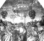 Пинтуриккио. Аллегория Астрологии (фрагмент). 1492-1494. Fresco. Borgia Apartments, Hall of the Sibyls. Vatican. Пинтуриккио. Аллегория Астрологии (фрагмент). 1492-1494. Fresco. Borgia Apartments, Hall of the Sibyls. Vatican.